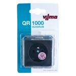 Gniazdo pojedyncze QUADRUM QR1012B czarne VILMA