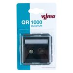 Gniazdo antenowo-komputerowe QUADRUM QR1035B czarne VILMA