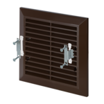 Osłona wentylacyjna 11 x 14 brąz