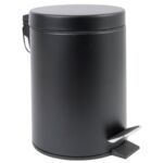 Kubełek 3 l czarny stal