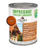 Impregnat żywiczny z woskiem Teak 0,75 l Colorit Drewno