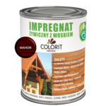 Impregnat żywiczny z woskiem Mahoń 0,75 l Colorit Drewno