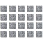 Filc szary 20 x 20 mm