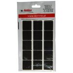 Filc brązowy 25 x 25 mm