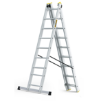 Drabina wielofunkcyjna 3x9 stopniowa PRO tłoczona 150 kg DRABEST