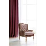 Zasłona Pierre merlot 140 x 270 cm przelotki