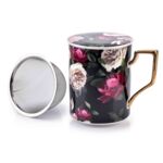 Kubek z zaparzaczem POLA czarny 400 ml