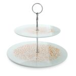 Patera 2-poziomowa 20/27 cm Lampart Gold