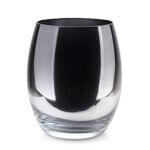 Wazon CRISTIE 20 x 16 cm cieniowany srebrno-czarny