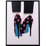 Obraz 45 x 60 x 4 cm Szpilki1