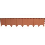 Obrzeże 59 x 11,6 cm komplet 10 sztuk jasny brąz HAGSEN