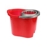 Wiadro 13l z wyciskaczem EASY czerwone
