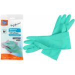 Rękawice domowe nitrylowe M 1 para