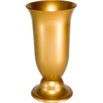 Flakon cmentarny 12 x 33 cm złoty