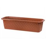 Skrzynika balkonowa Diamante 40 cm terakota