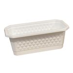 Skrzynika balkonowa Diamante 60 cm biała