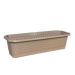 Skrzynika balkonowa Diamante 75 cm cappuccino