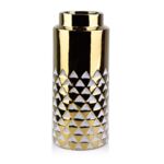 Wazon RORY GOLD 13,5 x 13,5 x 30 cm