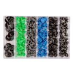 Zestaw spinek samochodowych Opel 300 szt.