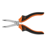 Szczypce wydłużone wygięte 180 mm NEO