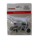 F Ślizgacz ze szpilką fi20 biały z filcem (8szt.)