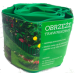 Obrzeże zielone faliste 20 cm x 9 m