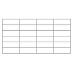 Panel PCV 50 x 100 cm 67467