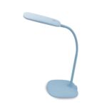 Lampka biurkowa LED Lisa niebieska Nilsen
