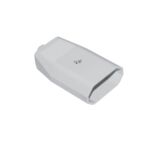 Gniazdo płaskie bez uziemienia X1 10A białe ELEKTRO