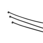 Opaska zaciskowa 3,6 x 200 czarna UV 100 szt. ELEKTRO