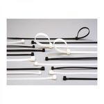 Opaska zaciskowa 4,8 x 280 czarna 100 szt. ELEKTRO