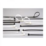 Opaska zaciskowa 3,6 x 370 czarna 100 szt. ELEKTRO