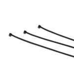 Opaska zaciskowa 3,6 x 370 czarna UV 100 szt. ELEKTRO