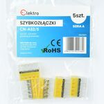 Szybkozłączka CN-A52 5x0,5-2,5 mm drut (opk 5szt) ELEKTRO