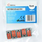 Szybkozłączka CN-B24 2x0,5-4 mm drut/linka (opk 5szt) ELEKTRO