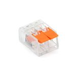 Szybkozłączka CN-C24 slim 2x0,5-4 mm drut/linka ELEKTRO