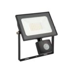 Oprawa naświetlacz LED RINO 30W z czujką ruchu PIR 4000K 2400lm czarny INQ