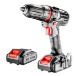 Wiertarko - wkrętarka akumulatorowa 2 x 18 V, Li-Ion / 2,0 Ah, walizka GRAPHITE