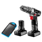 Wiertarko - wkrętarka akumulatorowa 2 x 14,4 V, Li-Ion / 1,5 Ah, torba GRAPHITE