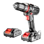 Wiertarko - wkrętarka akumulatorowa 2 x 18 V, Li-Ion / 1,5 Ah, walizka GRAPHITE