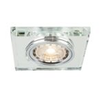 Oczko sufitowe VIDI 12G-S/CH kwadratowe srebrny chrom OZZO
