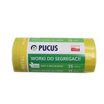 Worek do segregacji Ldpe 35 l 15 szt. żółty Pucuś