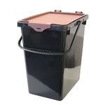 Kosz do segregacji brązowy 11 l Pucuś