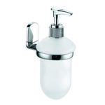 Dozownik mydła Vigo z uchwytem chrom