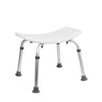 Taboret prostokątny „Pro" biały