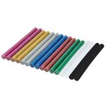Wkład klejowy uniwersalny srebrny brokat 8 szt. 8 x 100 mm