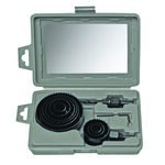 Otwornice puszkowe do drewna 9 szt.