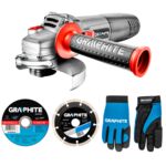 Szlifierka kątowa 720 W, tarcza 125 x 22,2 mm, obroty 11000 / min GRAPHITE