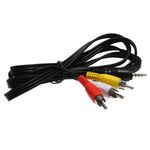 Przewód przyłączeniowy 2 x RCA 3,5 mm x 1,5 m