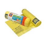 Worki do segregacji odpadów z taśmą plastik 60 l 10 sztuk Eco Bags